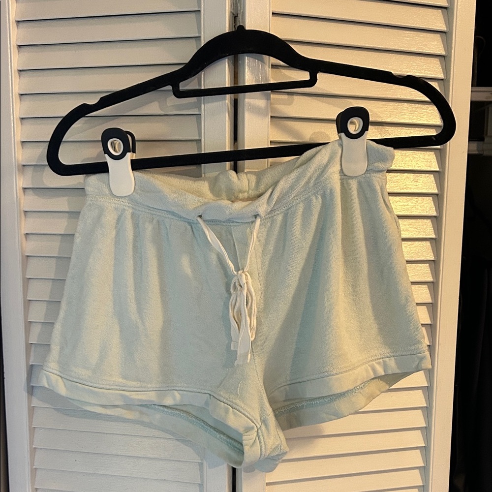LOVE by GAP Terry towel shorts | Mint green